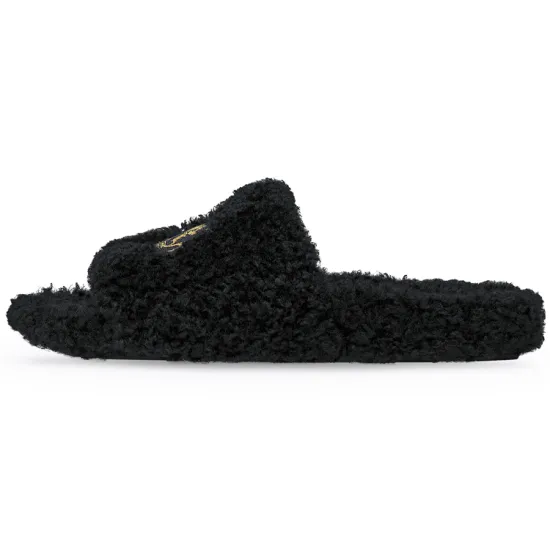 Balenciaga Furry Slides Women's
