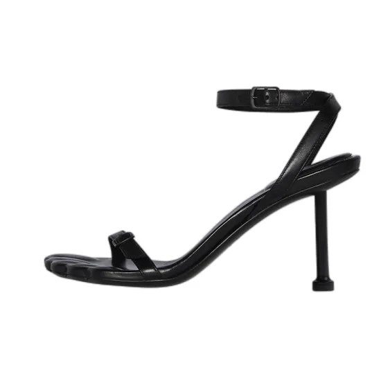 Balenciaga Afterhour 90mm Sandals 'Black' Women's