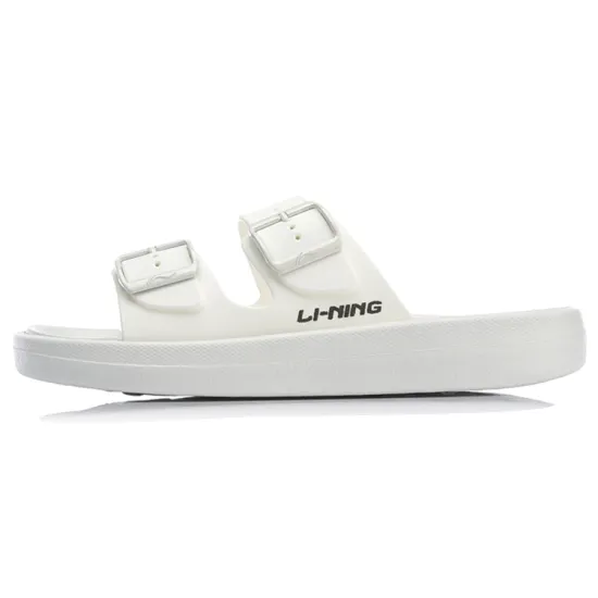 LINING Clap Slide Slippers Women's White
