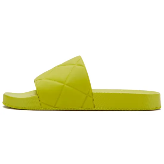 Bottega Veneta Slider Slide Slippers Men Green