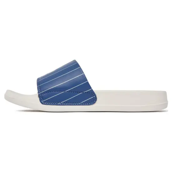 MLB Slipper Rubber Sole Slide Slippers Unisex White Blue