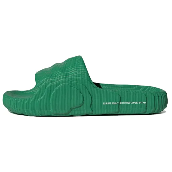 Adilette 22 Adidas Originals Slides 'Green White'