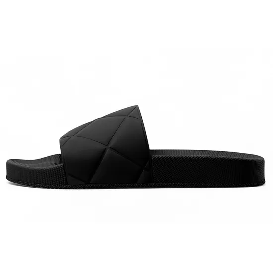 Bottega Veneta Slider Slide Slippers Women's Black