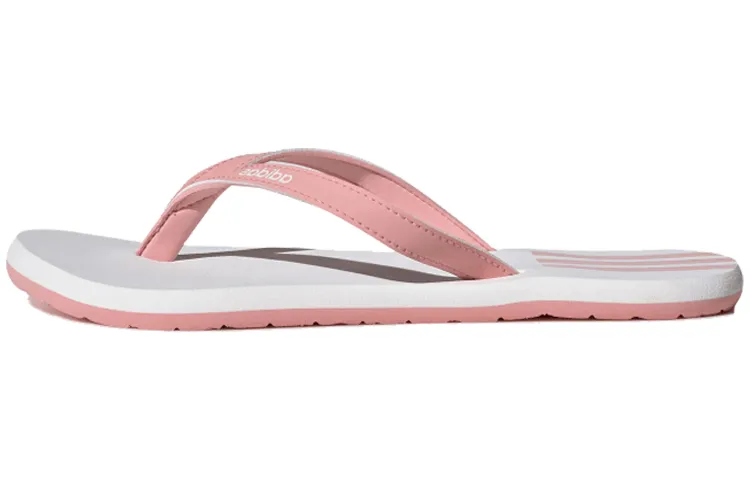 Adidas Eezay Flip Flops Slides Orange/Pink Women's