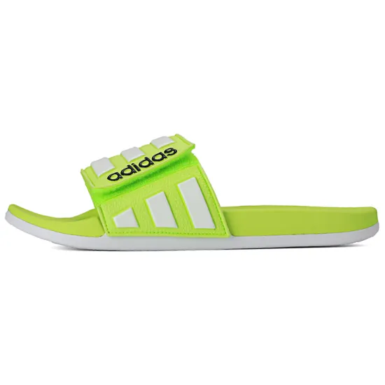 Adidas Neo Neo Adilette Fluorescent Green Slippers