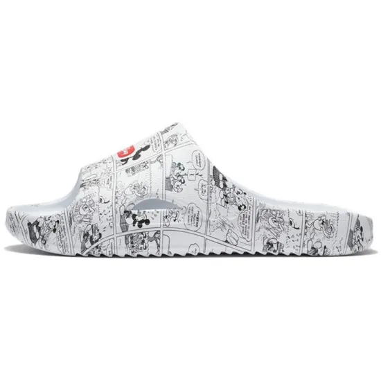 Disney X LINING Disney Slide Slippers Men Standard White/Black