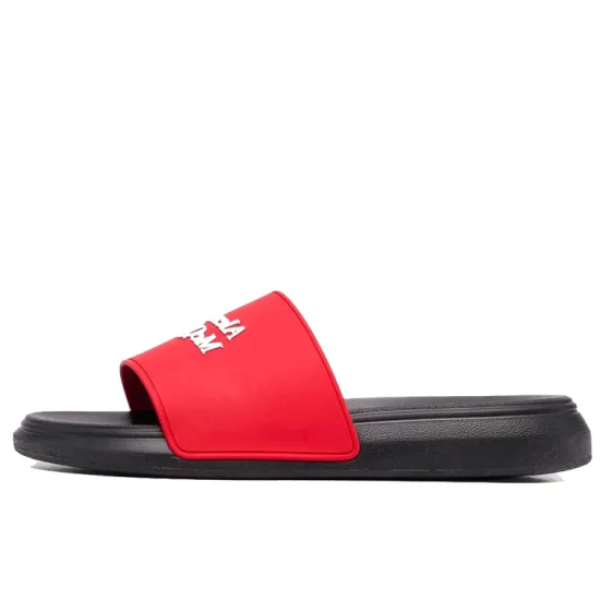 Alexander McQueen Pool Slide Lust Red White