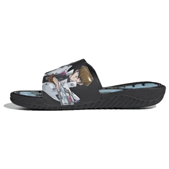 Adidas Reptossage Hook-And-Loop Slides Yu-Gi-Oh! Blue Eyes White Dragon