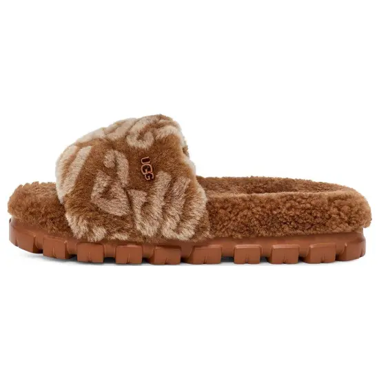 UGG Logo Slides 'Brown' Women's