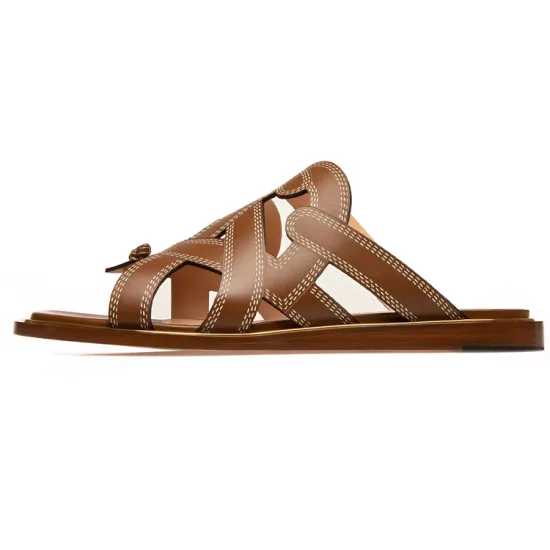 BALLY Slide Slippers Women's Tan