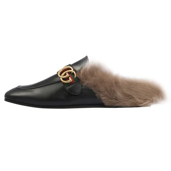 GUCCI Princetown Closed Toe Slippers Men