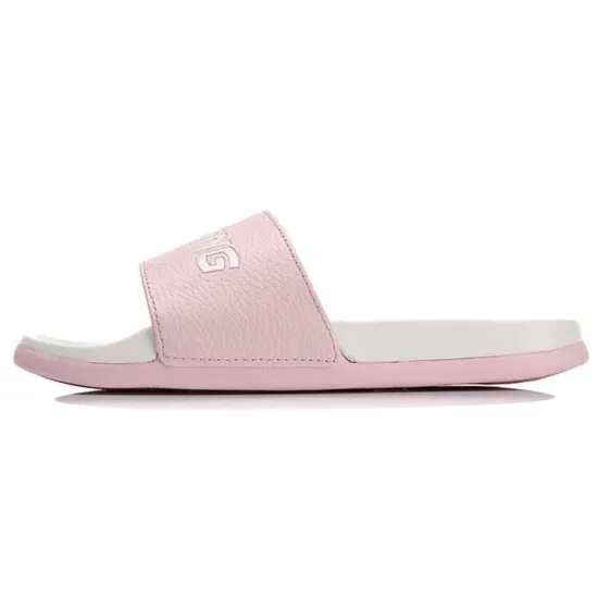 LINING Slide Slippers Women's Pink/White