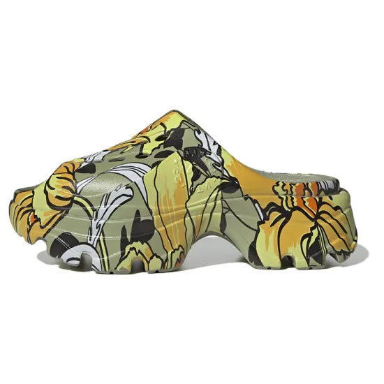 Adidas Clog Stella McCartney Floral Tent Green Women's