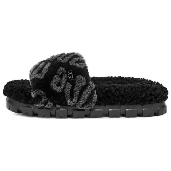 UGG Logo Slides 'Black' Women's