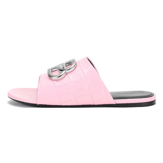 Balenciaga Bb Cosy Mules 'Pink Black' Women's