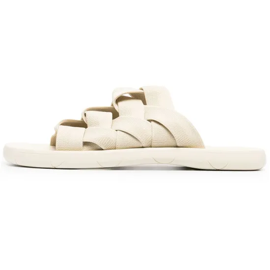 Bottega Veneta Intrecciato Slide Slippers Men's Sea Salt Color