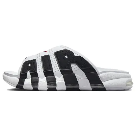 Nike Air More Uptempo White Black Red