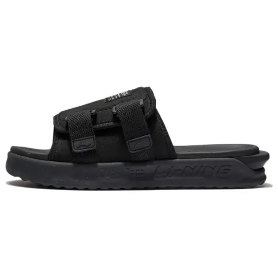 LINING Slide Slippers Men Black