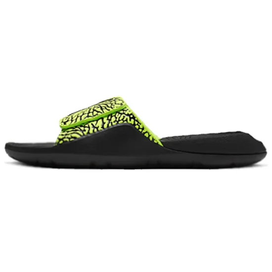 Jordan Hydro 7 V2 Flip-flops Men Black/yellow