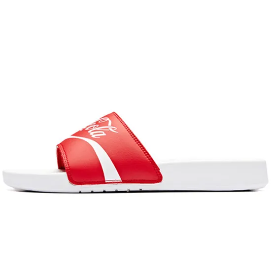 Coca Cola x Anta Rubber Sole Slide Slippers Men's White Red