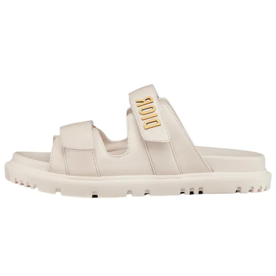 DIORAct Slide Slippers Women's White