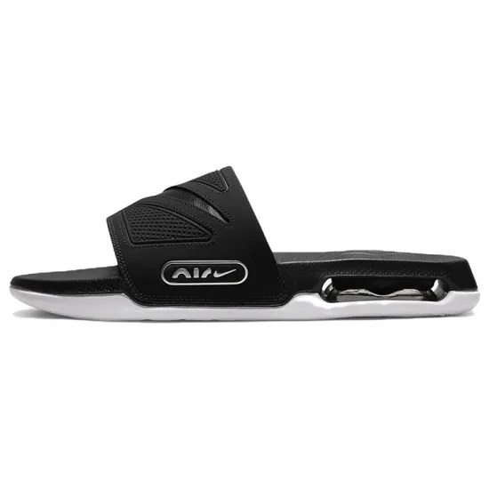 Nike Air Max Cirro Slide Black Metallic Silver