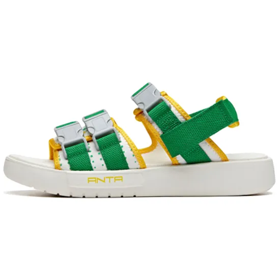 ANTA X Sprite Sport Sandals 'White Green Yellow'