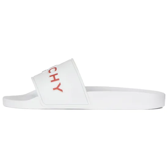 Givenchy Women's Logo Slide 'Transparent White Red'