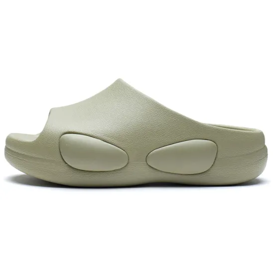 LiNing CF Tracing EVA Quiet Slide Slippers Unisex Elm Branch Green