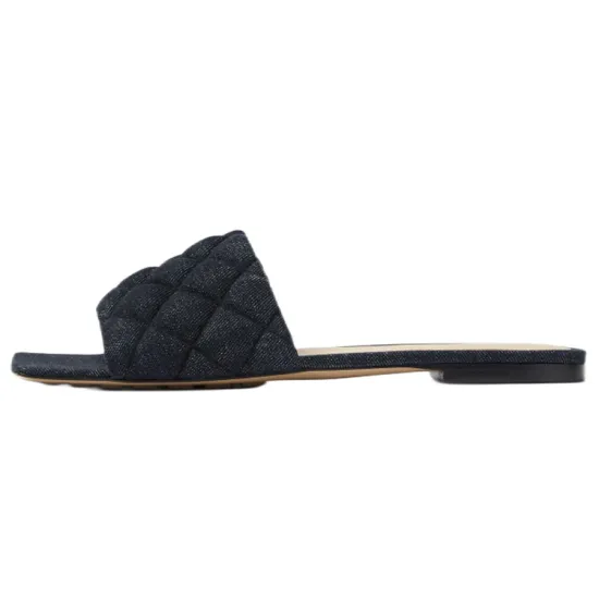 Bottega Veneta Slide Slippers Women's Indigo