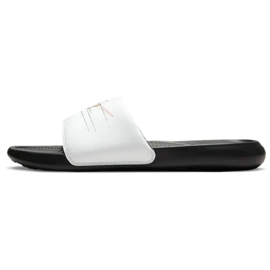 Nike Victori One Printed Slide 'White Metallic Gold'