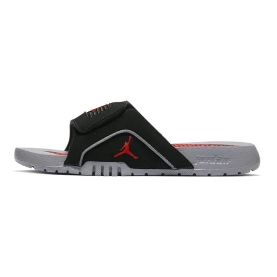 Jordan Hydro 4 Retro Slide GS 'Black Cement Grey'