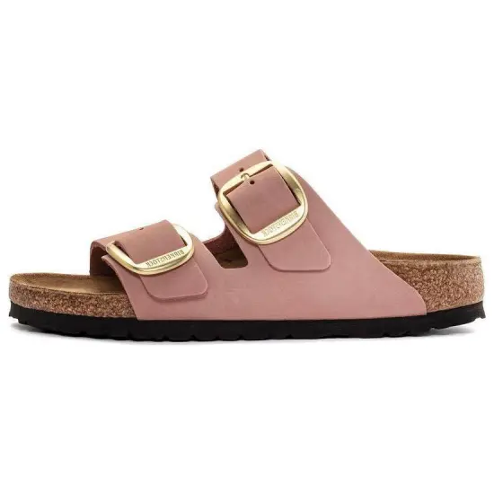 Birkenstock Arizona Big Buckle Nubuk Leather 'Old Rose' Women's