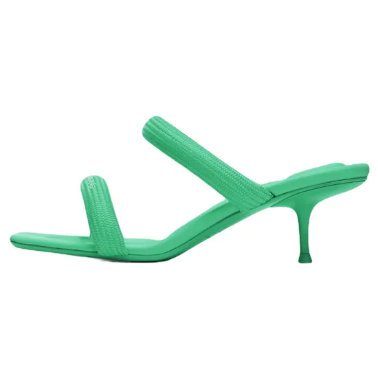 Alexander Wang Jessie Slide Slippers Women's Green