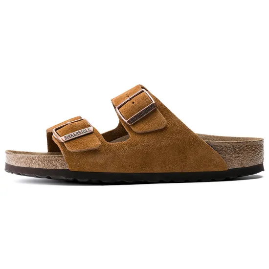 Birkenstock Arizona Soft Footbed Suede Mink