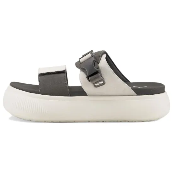 Puma Women's Suede Mayu Sandal 'Marshmallow Dark Shadow'