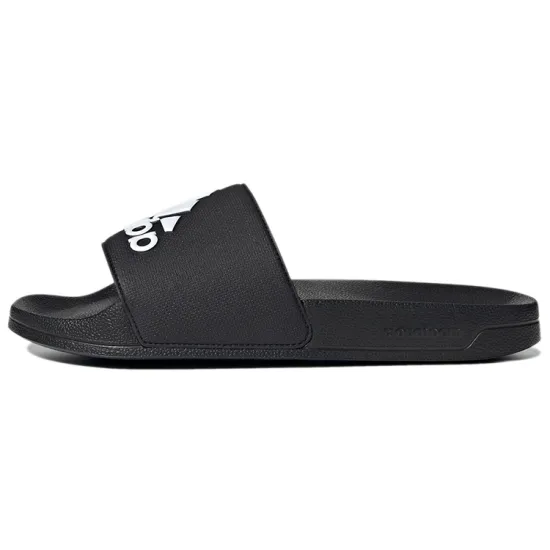 Adidas Adilette Shower Slides Black White