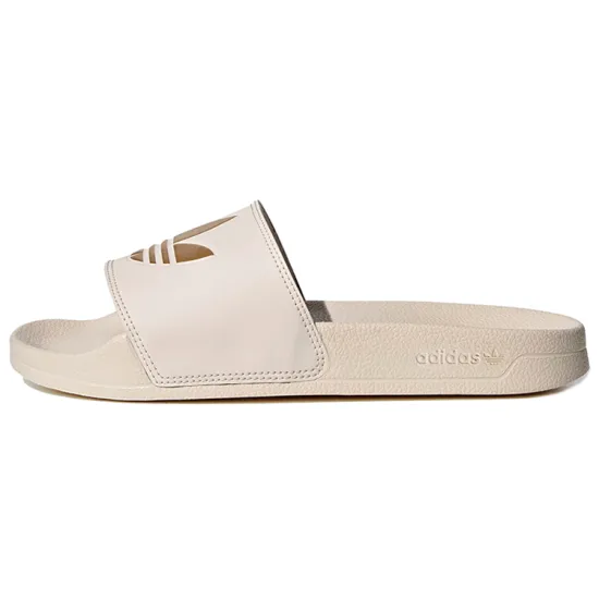 Adidas Originals ADILETTE Series Flip-flops Women's White/Gold