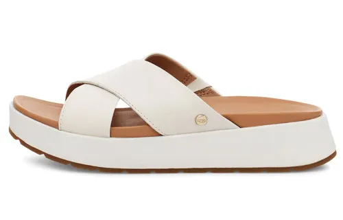 UGG Emily Stylish Sandal Women's Jasmine White