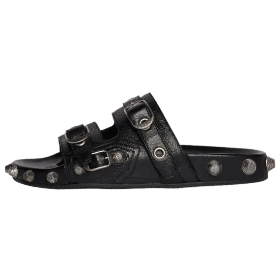 Balenciaga Cagole Sandals Black Women's