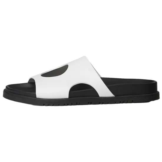 HERMES Slide Slippers Women's White