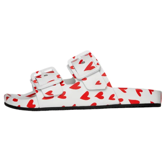Balenciaga Heart-print Mallorca Sandals