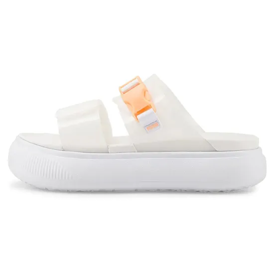 Puma Women's Suede Mayu Pop Sandal 'White Fizzy Melon'
