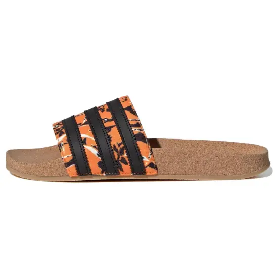 Adidas Originals ADILETTE Series Flip-flops Unisex Orange/Black
