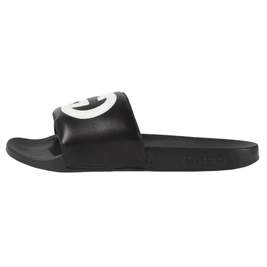 GUCCI Women's Slide 'Interlocking G - Black White' Women's