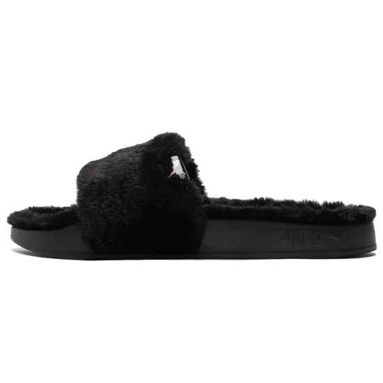 Puma Leadcat Series Flip-flops Women's Black/Gold