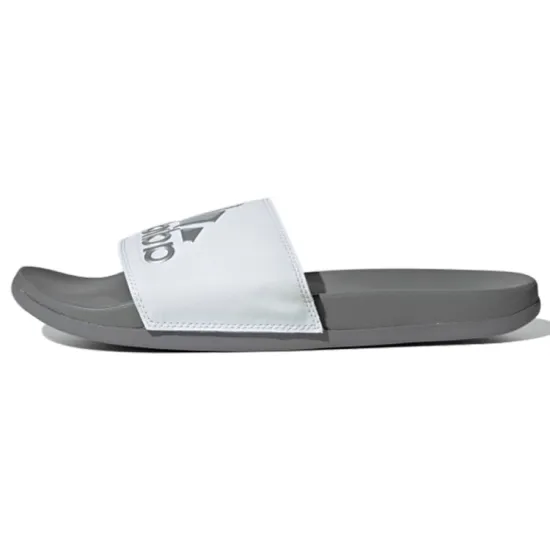 Adidas Adilette Comfort Slides 'White Grey'