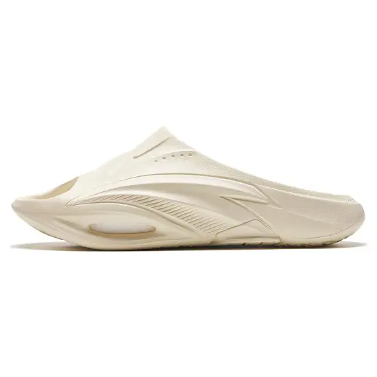 ANTA Nitrogen Bubbles Slide Slippers Men Beige