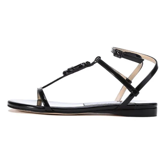 Jimmy Choo One Strap Sandals Women's Black