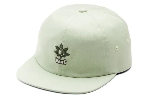 Vans Cotton Baseball Caps Unisex Green